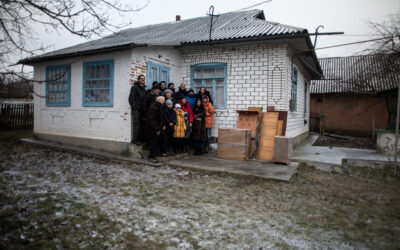 Flucht aus der Donetsk-Region: Neue Chance durch Projekt REBASE