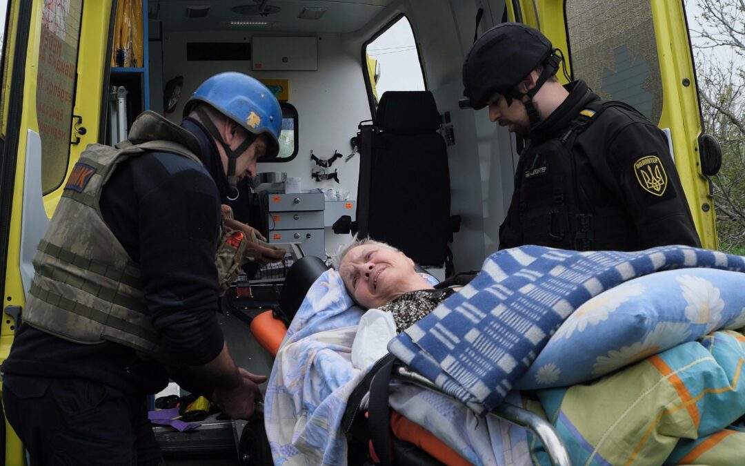 Evacuation of Natalia: A heartwarming woman from Donetsk Region